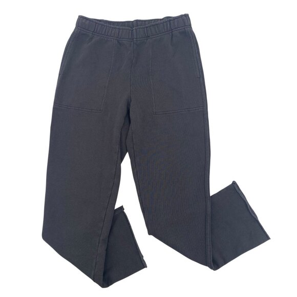 Aerie Gray Raw Hem Sweatpants Women’s XS Lightweight - Picture 1 of 11